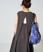 【フリークスストア/FREAK'S STORE】のインド コットン フレックス バックオープン ワンピース【限定展開】 25SS チャコールグレー|ID:prp329100004542157