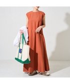 【フリークスストア/FREAK'S STORE】のインド コットン フレックス バックオープン ワンピース【限定展開】 25SS オレンジ|ID:prp329100004542157