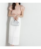 【プロポーション ボディドレッシング/PROPORTION BODY DRESSING】のフリルタイトスカート ホワイト|ID: prp329100004542158 ipo3291000000032724419