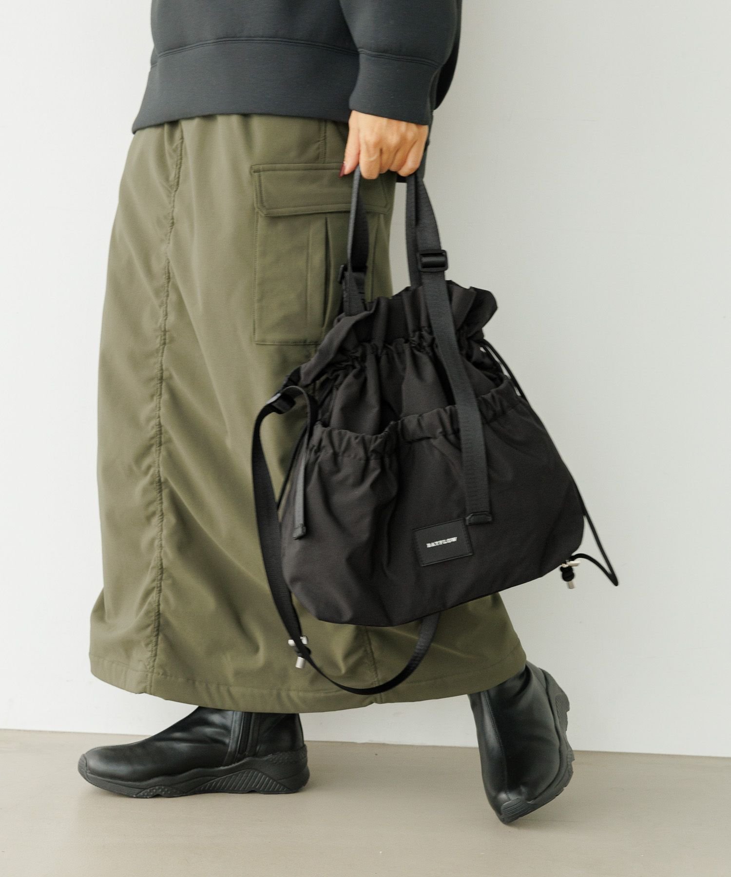 【ベイフロー/BAYFLOW】の3WAY撥水アジャスタートート インテリア・キッズ・メンズ・レディースファッション・服の通販 founy(ファニー) 　ファッション　Fashion　レディースファッション　WOMEN　バッグ　Bag　フロント　Front　ポケット　Pocket　ブラック19|ID: prp329100004542167 ipo3291000000032253321