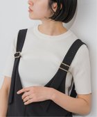【スピック&スパン/Spick & Span】の手洗い可 / 18Gリブニットハーフスリーブプルオーバー 人気、トレンドファッション・服の通販 founy(ファニー) ファッション Fashion レディースファッション Fashion for Women トップス・カットソー Cut & Sew Tops ニット Knit Tops & Sweaters カジュアルプルオーバー・ニットトップス Pullovers & Knit Tops / Casual Pullovers カットソー Cut and Sewn Top コンパクト Compact, Small Size ハーフ Half, Half-Length ワイド Wide, Wide Fit thumbnail ホワイト|ID: prp329100004542187 ipo3291000000033719565