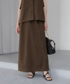 【エルーラ/Elura】の快適ストレッチナロースカート 低身長サイズあり /328379 人気、トレンドファッション・服の通販 founy(ファニー) ファッション Fashion レディースファッション WOMEN スカート Skirt ストレッチ Stretch thumbnail ダークブラウン58|ID: prp329100004542191 ipo3291000000032093694