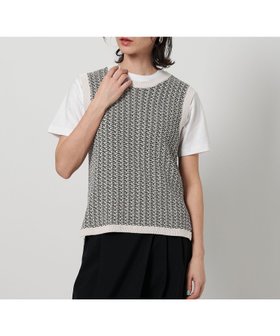 【ビューティ&ユース ユナイテッドアローズ/BEAUTY&YOUTH / UNITED ARROWS】のジャガードノースリーブニット -ウォッシャブル- 人気、トレンドファッション・服の通販 founy(ファニー) ファッション Fashion レディースファッション Fashion for Women トップス・カットソー Cut & Sew Tops ニット Knit Tops & Sweaters キャミソール&ノースリーブ Camisoles & Sleeveless Tops インナー Innerwear ウォッシャブル Machine Washable カットソー Cut and Sewn Top ジャケット Jacket, Outerwear スリット Slit, Slit Detail トレンド Trend, Trending Now 定番 Standard, Basic Item バランス Balance, Style Balance ボトム Bottoms, Lower Wear ミックス Mix, Mixed Style 無地 Plain, Solid Color おすすめ Recommended / Our Picks 夏 Summer |ID:prp329100004542196