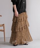 【ローリーズファーム/LOWRYS FARM】のアシメティアードプリーツスカート 人気、トレンドファッション・服の通販 founy(ファニー) ファッション Fashion レディースファッション Fashion for Women スカート Skirts プリーツスカート / 上品フェミニンスタイル Pleated Skirts おすすめ Recommended / Our Picks コンパクト Compact, Small Size ジャケット Jacket, Outerwear ティアードスカート Tiered Skirt, Flounced Skirt フリル Frill, Ruffle プリーツ Pleats, Pleated thumbnail レオパード|ID: prp329100004542203 ipo3291000000033220556