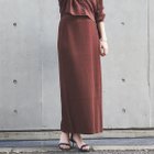 【ルージュヴィフラクレ/Rouge vif la cle】の【セットアップ対応】ストレートニットスカート ブラウン|ID: prp329100004542253 ipo3291000000032254841