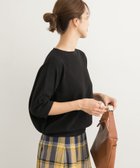 【アーバンリサーチ ドアーズ/URBAN RESEARCH DOORS】のタックフライスワイドTシャツ 人気、トレンドファッション・服の通販 founy(ファニー) ファッション Fashion レディースファッション WOMEN トップス・カットソー Tops/Tshirt シャツ/ブラウス Shirts/Blouses ロング / Tシャツ T-Shirts 2024年 2024 2024春夏・S/S Ss,Spring/Summer,2024 おすすめ Recommend ギャザー Gather バランス Balance ワイド Wide 今季 This Season 夏 Summer S/S・春夏 Ss・Spring/Summer thumbnail BLACK|ID: prp329100004542283 ipo3291000000032384316