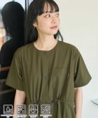 【フリークスストア/FREAK'S STORE】の羽織 5分袖ワンピース 25SS オリーブ|ID: prp329100004542284 ipo3291000000032094815