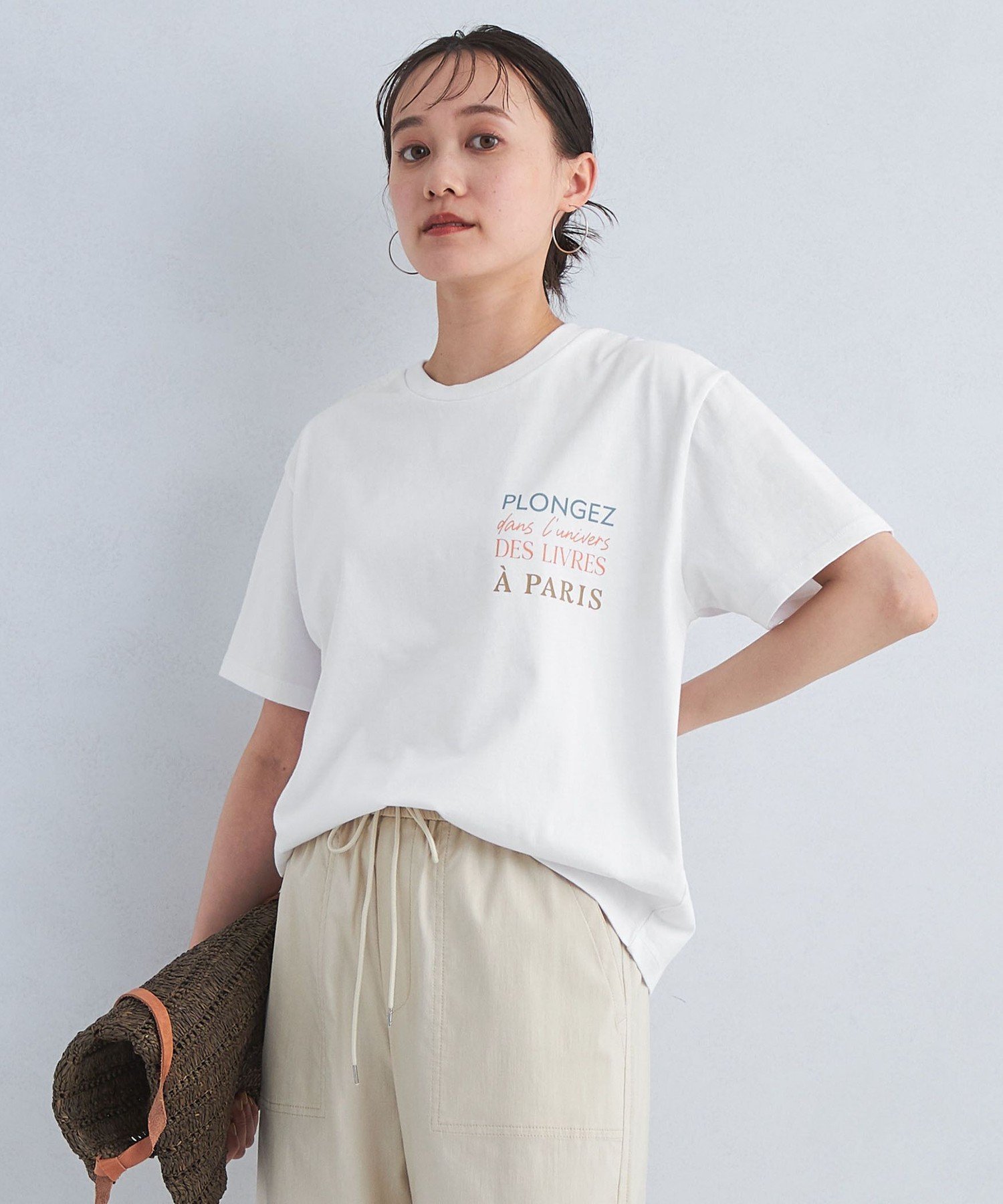 【その他のブランド/Other】のブックストア ロゴ Tシャツ インテリア・キッズ・メンズ・レディースファッション・服の通販 founy(ファニー) 　ファッション　Fashion　レディースファッション　WOMEN　トップス・カットソー　Tops/Tshirt　シャツ/ブラウス　Shirts/Blouses　ロング / Tシャツ　T-Shirts　おすすめ　Recommend　インナー　Inner　コンパクト　Compact　サロペット　Overalls　ボトム　Bottom　ルーズ　Loose　夏　Summer　春　Spring　その他3|ID: prp329100004542289 ipo3291000000032228461
