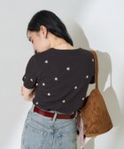 【フリークスストア/FREAK'S STORE】のミニデイジー刺繍Tシャツ 25SS ブラック|ID: prp329100004542291 ipo3291000000032292943