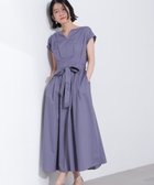 【エヌ ナチュラルビューティーベーシック/N.Natural Beauty basic】のタックウエストリボンワンピース チャコール1|ID: prp329100004542294 ipo3291000000032677411