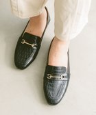 【グローバルワーク/GLOBAL WORK】のらくっション撥水2WAYローファー/131468 人気、トレンドファッション・服の通販 founy(ファニー) ファッション Fashion レディースファッション WOMEN フィット Fit 抗菌 Antibacterial 楽ちん Easy thumbnail ブラック型押し10|ID: prp329100004542300 ipo3291000000032381230