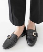 【グローバルワーク/GLOBAL WORK】のらくっション撥水2WAYローファー/131468 人気、トレンドファッション・服の通販 founy(ファニー) ファッション Fashion レディースファッション WOMEN フィット Fit 抗菌 Antibacterial 楽ちん Easy thumbnail ブラックベルト型押し13|ID: prp329100004542300 ipo3291000000032381233