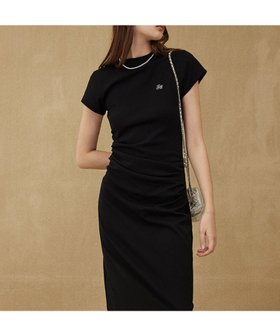【チュクラ/chuclla】の半袖シンプルギャザーワンピース FC24L037 Fano Studios 人気、トレンドファッション・服の通販 founy(ファニー) ファッション Fashion レディースファッション Ladies' Fashion Online ワンピース Dress アシンメトリー Asymmetry エレガント 上品 Elegant ギャザー Gather クラシック Classic コンパクト Compact シューズ Shoes ショート Short シンプル Simple スリーブ Sleeve トレンド Trend なめらか Smooth ハーフ Half バランス Balance フロント Front ポケット Pocket 半袖 Short Sleeve ミドル Middle ミモレ Mimore ラウンド Round リアル Real ループ Loop 夏 Summer |ID:prp329100004542301