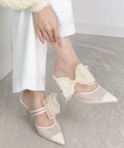 【ランダ/RANDA】の【HEART COLLECTION】シフォンリボンハートミュールパンプス 人気、トレンドファッション・服の通販 founy(ファニー) ファッション Fashion レディースファッション WOMEN クッション Cushion シアー Sheer シフォン Chiffon チャーム Charm ラップ Wrap リボン Ribbon エレガント 上品 Elegant thumbnail IVORY|ID: prp329100004542304 ipo3291000000032253631