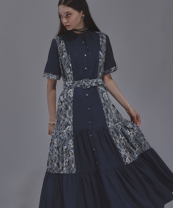 【ハレ/HARE】のハイショクレースキリカエワンピース インテリア・キッズ・メンズ・レディースファッション・服の通販 founy(ファニー) https://founy.com/ ファッション Fashion レディースファッション WOMEN ワンピース Dress おすすめ Recommend アクセサリー Accessories クール Cool ティアードワンピース Tiered Dress レース Race ワンポイント One Point ヴィンテージ Vintage 切替 Switching 羽織 Haori |ID: prp329100004542316 ipo3291000000032095063