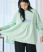 【コーエン/COEN】の布帛ドッキングロゴプリントロンT 人気、トレンドファッション・服の通販 founy(ファニー) ファッション Fashion レディースファッション Fashion for Women トップス・カットソー Cut & Sew Tops ロングTシャツ・Tシャツ Longline T-Shirts & Tees カットソー Cut and Sewn Top カーディガン Cardigan, Knitwear トレンド Trend, Trending Now ワイド Wide, Wide Fit おすすめ Recommended / Our Picks thumbnail KELLY|ID: prp329100004542317 ipo3291000000033950242