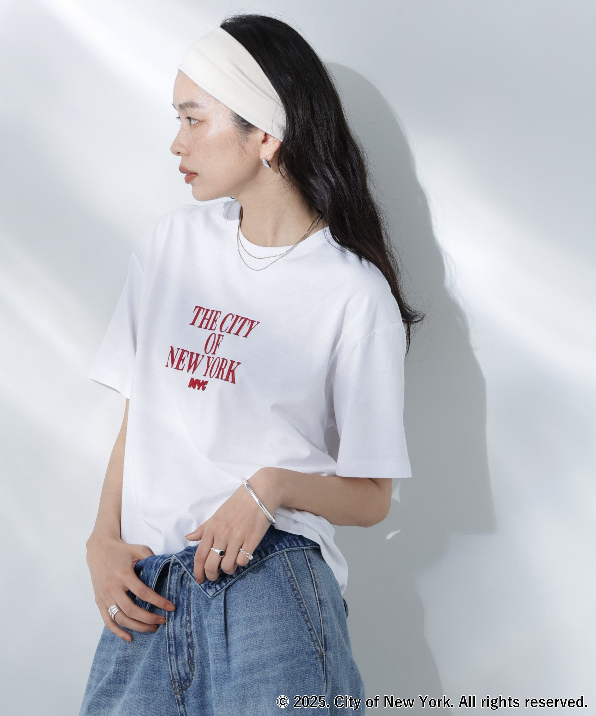 【ナノ ユニバース/nano universe】のGOOD ROCK SPEED×Anti Soaked 汗染み防止 NYC Tシャツ インテリア・キッズ・メンズ・レディースファッション・服の通販 founy(ファニー) 　ファッション　Fashion　レディースファッション　Fashion for Women　トップス・カットソー　Cut & Sew Tops　シャツ・ブラウス・オフィスカジュアル　Elegant Blouses & Button-Ups　ロングTシャツ・Tシャツ　Longline T-Shirts & Tees　ヴィンテージ　Vintage Style　キャラクター　Character, Licensed Characters　グラフィック　Graphic, Graphic Design　吸水　Absorbent, Quick-Dry　定番　Standard, Basic Item　ニューヨーク　New York, NYC Style　人気　Popular, Best Seller　パターン　Pattern, Design Print　プリント　Print, Printed Pattern　別注　Limited Edition, Custom Order　2025年　2025　2025春夏・S/S　Spring/Summer 2025 SS25　パターン54|ID: prp329100004542362 ipo3291000000033151254