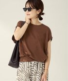 【プラージュ/Plage】の《追加》ALBINI ハイゲージTシャツ 人気、トレンドファッション・服の通販 founy(ファニー) ファッション Fashion レディースファッション Fashion for Women トップス・カットソー Cut & Sew Tops シャツ・ブラウス・オフィスカジュアル Elegant Blouses & Button-Ups ロングTシャツ・Tシャツ Longline T-Shirts & Tees シンプル Simple, Minimal 夏 Summer thumbnail ブラウン|ID: prp329100004542369 ipo3291000000033304192