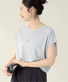 【プラージュ/Plage】の《追加》ALBINI ハイゲージTシャツ 人気、トレンドファッション・服の通販 founy(ファニー) ファッション Fashion レディースファッション Fashion for Women トップス・カットソー Cut & Sew Tops シャツ・ブラウス・オフィスカジュアル Elegant Blouses & Button-Ups ロングTシャツ・Tシャツ Longline T-Shirts & Tees シンプル Simple, Minimal 夏 Summer thumbnail サックスブルー B|ID: prp329100004542369 ipo3291000000033304194