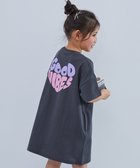 【デビロック/devirock / KIDS】の綿100% デビラボ BIGシルエット 半袖ワンピース 半袖ワンピース ワンピース 25SS 004-ハート-スミクロ|ID: prp329100004542437 ipo3291000000032096597