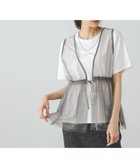 【グローバルワーク/GLOBAL WORK】のチュールベストインナーセット/327102 人気、トレンドファッション・服の通販 founy(ファニー) ファッション Fashion レディースファッション WOMEN アウター Coat Outerwear トップス・カットソー Tops/Tshirt ベスト/ジレ Gilets/Vests ジャケット Jacket ベスト Vest ボックス Box リボン Ribbon thumbnail グレー12|ID: prp329100004542440 ipo3291000000032373263