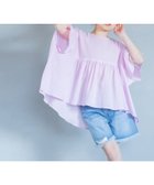 【ローリーズファーム/LOWRYS FARM / KIDS】のヨウリュウブラウスプルオーバー 人気、トレンドファッション・服の通販 founy(ファニー) ファッション Fashion キッズファッション Fashion for Kids トップス・カットソー Cut & Sew Tops ワイド Wide, Wide Fit 夏 Summer 春 Spring S/S・春夏 SS, Spring/Summer, Warm Season thumbnail ピンク|ID: prp329100004542450 ipo3291000000032996715