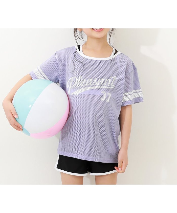 【デビロック/devirock / KIDS】のメッシュTシャツ付き 3Pセパレート水着 水着 プールグッズ セパレート水着 インテリア・キッズ・メンズ・レディースファッション・服の通販 founy(ファニー) https://founy.com/ ファッション Fashion キッズファッション Fashion for Kids ストレッチ Stretch, Stretchy Fabric セパレート Separate, Two-Piece タオル Towel, Bath Towel フィット Fit, Slim Fit プリント Print, Printed Pattern メッシュ Mesh, Net Fabric 水着 Swimsuit, Swimwear おすすめ Recommended / Our Picks 夏 Summer |ID: prp329100004542468 ipo3291000000032753700