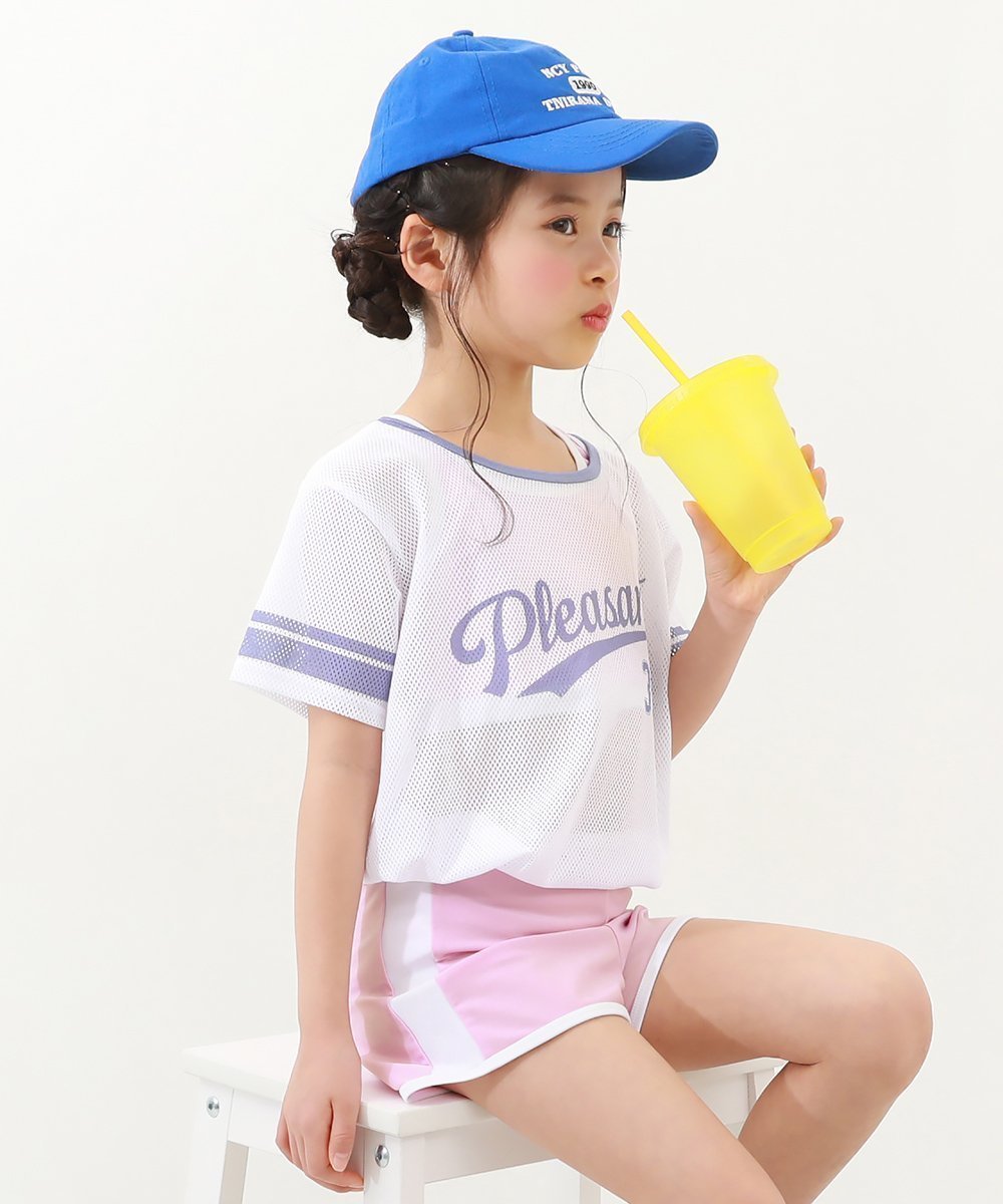 【デビロック/devirock / KIDS】のメッシュTシャツ付き 3Pセパレート水着 水着 プールグッズ セパレート水着 インテリア・キッズ・メンズ・レディースファッション・服の通販 founy(ファニー) 　ファッション　Fashion　キッズファッション　Fashion for Kids　ストレッチ　Stretch, Stretchy Fabric　セパレート　Separate, Two-Piece　タオル　Towel, Bath Towel　フィット　Fit, Slim Fit　プリント　Print, Printed Pattern　メッシュ　Mesh, Net Fabric　水着　Swimsuit, Swimwear　おすすめ　Recommended / Our Picks　夏　Summer　ホワイト|ID: prp329100004542468 ipo3291000000032753702