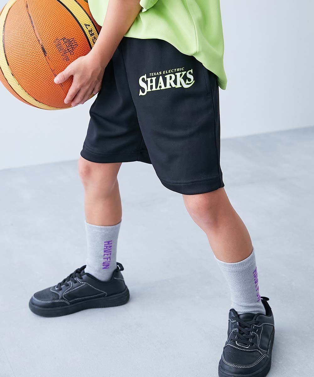 【デビロック/devirock / KIDS】の速乾 サラっとストレッチ メッシュ デビラボ スポーツ ハーフパンツ 25SS インテリア・キッズ・メンズ・レディースファッション・服の通販 founy(ファニー) 　ファッション　Fashion　キッズファッション　KIDS Children’s Clothing　ボトムス　Bottoms/Kids　ストレッチ　Stretch　スポーツ　Sports　ハーフ　Half　メッシュ　Mesh　おすすめ　Recommend　夏　Summer　2025年　2025　2025春夏・S/S　Ss,Spring/Summer,2025　004-ロゴ-ブラック|ID: prp329100004542473 ipo3291000000032626244