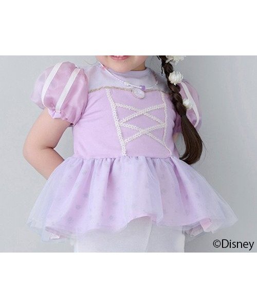 【ナルミヤ オンライン/NARUMIYA ONELINE / KIDS】の【大好評につき再々販売】なりきりカットチュニック インテリア・キッズ・メンズ・レディースファッション・服の通販 founy(ファニー) 　ファッション　Fashion　キッズファッション　Fashion for Kids　カットソー　Cut and Sewn Top　チュニック　Tunic, Long Top　チュール　Tulip, Tulip Motif　トレンド　Trend, Trending Now　ドレス　Dress, One-Piece　バルーン　Balloon, Balloon Silhouette　プリント　Print, Printed Pattern　ペプラム　Peplum, Flared Hem　ポケット　Pocket, Pocket Detail　ラベンダー　Lavender　レギンス　Leggings, Stretch Pants　ラベンダー|ID: prp329100004542486 ipo3291000000033027450