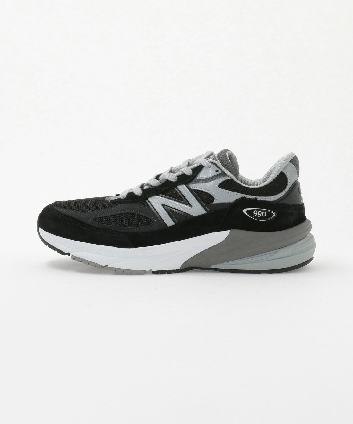 【ビューティ&ユース ユナイテッドアローズ/BEAUTY&YOUTH / UNITED ARROWS / MEN】のNew Balance Made in USA 990v6/スニーカー インテリア・キッズ・メンズ・レディースファッション・服の通販 founy(ファニー) 　ファッション　Fashion　メンズファッション　Fashion for Men　シューズ・靴　Shoes　スニーカー / カジュアルにもスポーティにも　Sneakers & Trainers　アンダー　Underwear Essentials　シューズ　Shoes, Footwear　スニーカー　Sneakers, Trainers　パフォーマンス　Performance, Active Function　フィット　Fit, Slim Fit　メッシュ　Mesh, Net Fabric　BLACK|ID: prp329100004542493 ipo3291000000033448001