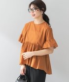 【アーバンリサーチ ロッソ/URBAN RESEARCH ROSSO】のF by ROSSO コットンボイル切替ギャザーブラウス 人気、トレンドファッション・服の通販 founy(ファニー) ファッション Fashion レディースファッション Ladies' Fashion Online トップス・カットソー Tops/Tshirt シャツ/ブラウス Shirts/Blouses 2025年 2025 2025春夏・S/S Ss,Spring/Summer,2025 ギャザー Gather シンプル Simple フェミニン Feminine 切替 Switching 夏 Summer S/S・春夏 Ss・Spring/Summer thumbnail L/BROWN|ID: prp329100004542505 ipo3291000000032609437