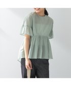 【アーバンリサーチ ロッソ/URBAN RESEARCH ROSSO】のF by ROSSO コットンボイル切替ギャザーブラウス 人気、トレンドファッション・服の通販 founy(ファニー) ファッション Fashion レディースファッション Ladies' Fashion Online トップス・カットソー Tops/Tshirt シャツ/ブラウス Shirts/Blouses 2025年 2025 2025春夏・S/S Ss,Spring/Summer,2025 ギャザー Gather シンプル Simple フェミニン Feminine 切替 Switching 夏 Summer S/S・春夏 Ss・Spring/Summer thumbnail MINT|ID: prp329100004542505 ipo3291000000032609439