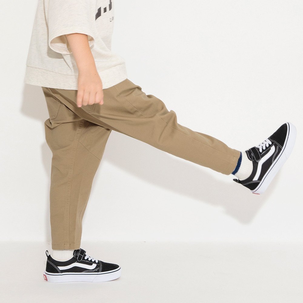 【ブランシェス/branshes / KIDS】のガーデナーテーパードツイルパンツ インテリア・キッズ・メンズ・レディースファッション・服の通販 founy(ファニー) 　ファッション　Fashion　キッズファッション　KIDS　ボトムス　Bottoms/Kids　2024年　2024　2024-2025秋冬・A/W　Aw/Autumn/Winter/Fw/Fall/2024-2025　オレンジ　Orange　ポケット　Pocket　A/W・秋冬　Aw・Autumn/Winter・Fw・Fall-Winter　くるみ|ID: prp329100004542510 ipo3291000000032097819
