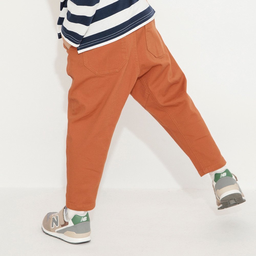 【ブランシェス/branshes / KIDS】のガーデナーテーパードツイルパンツ インテリア・キッズ・メンズ・レディースファッション・服の通販 founy(ファニー) 　ファッション　Fashion　キッズファッション　KIDS　ボトムス　Bottoms/Kids　2024年　2024　2024-2025秋冬・A/W　Aw/Autumn/Winter/Fw/Fall/2024-2025　オレンジ　Orange　ポケット　Pocket　A/W・秋冬　Aw・Autumn/Winter・Fw・Fall-Winter　キャロット|ID: prp329100004542510 ipo3291000000032097824