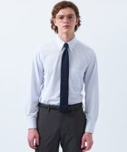 【マッキントッシュ フィロソフィー/MACKINTOSH PHILOSOPHY / MEN】の【WEB 一部店舗限定】トロッター ボタンダウンシャツ トリコットバリエーション サックスストライプ|ID: prp329100004542545 ipo3291000000032673328