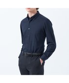 【マッキントッシュ フィロソフィー/MACKINTOSH PHILOSOPHY / MEN】の【WEB 一部店舗限定】トロッター ボタンダウンシャツ トリコットバリエーション ネイビー|ID: prp329100004542545 ipo3291000000032673332