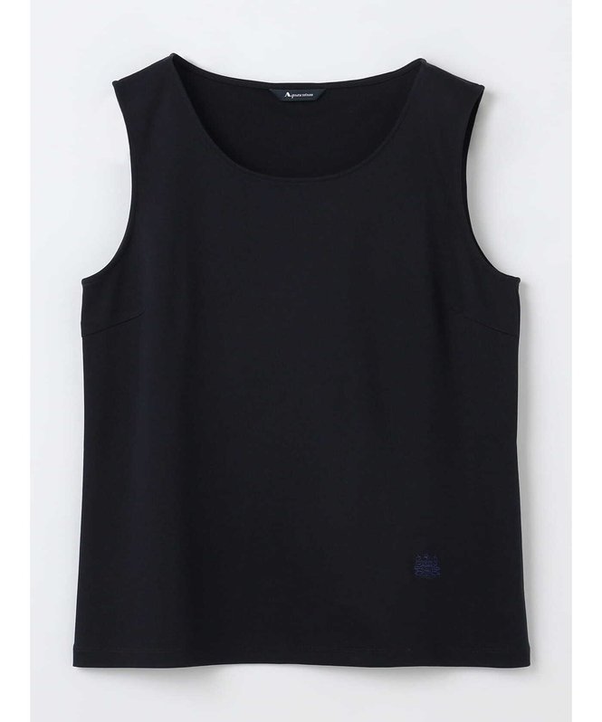 【アクアスキュータム/Aquascutum】のスビンスムースタンクトップ インテリア・キッズ・メンズ・レディースファッション・服の通販 founy(ファニー) 　ファッション　Fashion　レディースファッション　Ladies' Fashion Online　インド　India　インナー　Inner　シェイプ　Shape　タンク　Tank　フィット　Fit　ベーシック　Basic　ボトム　Bottom　ネイビー|ID: prp329100004542549 ipo3291000000032653710