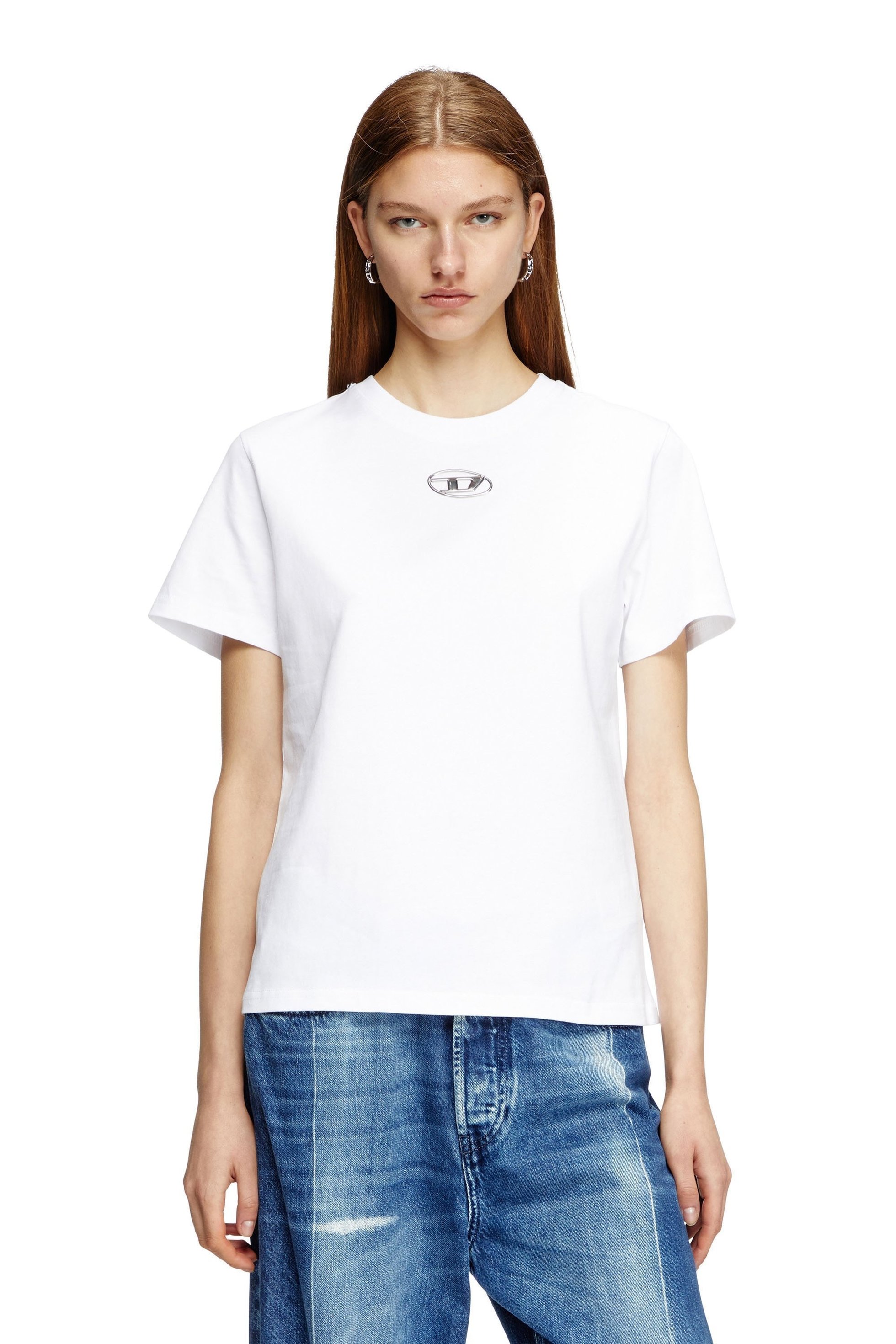 【ディーゼル/DIESEL】のウィメンズ Tシャツ T-REGS-OD-Q1 人気、トレンドファッション・服の通販 founy(ファニー) 　ファッション　Fashion　レディースファッション　Ladies' Fashion Online　トップス・カットソー　Tops/Tshirt　シャツ/ブラウス　Shirts/Blouses　ロング / Tシャツ　T-Shirts　オーバル　Oval　ジャージー　Jersey　バランス　Balance　フィット　Fit　ベーシック　Basic　レギュラー　Regular　無地　Plain Color　 other-1|ID: prp329100004542551 ipo3291000000032640374