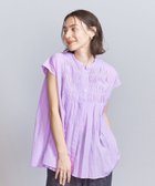 【ビューティ&ユース ユナイテッドアローズ/BEAUTY&YOUTH / UNITED ARROWS】の【WEB限定】ピンタック フレンチスリーブブラウス -ウォッシャブル- LILAC|ID:prp329100004542581