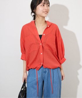 【スローブ イエナ/SLOBE IENA】のシアーストライプ5分袖 バンドカラーブラウス 人気、トレンドファッション・服の通販 founy(ファニー) ファッション Fashion レディースファッション WOMEN トップス・カットソー Tops/Tshirt シャツ/ブラウス Shirts/Blouses 2025年 2025 2025春夏・S/S Ss,Spring/Summer,2025 シアー Sheer ストライプ Stripe デニム Denim リネン Linen 夏 Summer 春 Spring S/S・春夏 Ss・Spring/Summer 羽織 Haori |ID:prp329100004542597