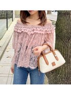 【スナイデル/SNIDEL】のレースブラウス 人気、トレンドファッション・服の通販 founy(ファニー) ファッション Fashion レディースファッション WOMEN トップス・カットソー Tops/Tshirt シャツ/ブラウス Shirts/Blouses オフショル Off Shoulder カットソー Cut And Sew スカラップ Scalloped デコルテ Decolletage デニム Denim フィット Fit フェミニン Feminine フリル Frills プリーツ Pleats マーメイド Mermaid リュクス Luxe レース Race 今季 This Season 夏 Summer 春 Spring S/S・春夏 Ss・Spring/Summer thumbnail PNK[066]|ID: prp329100004542614 ipo3291000000032313589