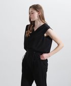 【ピンキーアンドダイアン/Pinky&Dianne】のバックボタンブラウス 人気、トレンドファッション・服の通販 founy(ファニー) ファッション Fashion レディースファッション Ladies' Fashion Online トップス・カットソー Tops/Tshirt シャツ/ブラウス Shirts/Blouses バッグ Bag ジャージ Jersey スタンダード Standard ストレッチ Stretch スリット Slit セットアップ Set Up リラックス Relax 軽量 Lightweight thumbnail ブラック|ID: prp329100004542661 ipo3291000000032644030