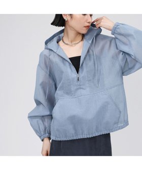 【バビロン/BABYLONE / KIDS】のシアーオーガンジーアノラック 人気、トレンドファッション・服の通販 founy(ファニー) ファッション Fashion キッズファッション KIDS オーガンジー Organdy コンパクト Compact シルバー Silver スポーティ Sporty ベーシック Basic ペンシル Pencil 羽織 Haori 再入荷 Restock/Back In Stock/Re Arrival おすすめ Recommend 夏 Summer |ID:prp329100004542664