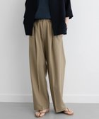 【アーバンリサーチ ドアーズ/URBAN RESEARCH DOORS】のFORK SPOON ウエストギャザーイージーパンツ BEIGE|ID: prp329100004543048 ipo3291000000032645756