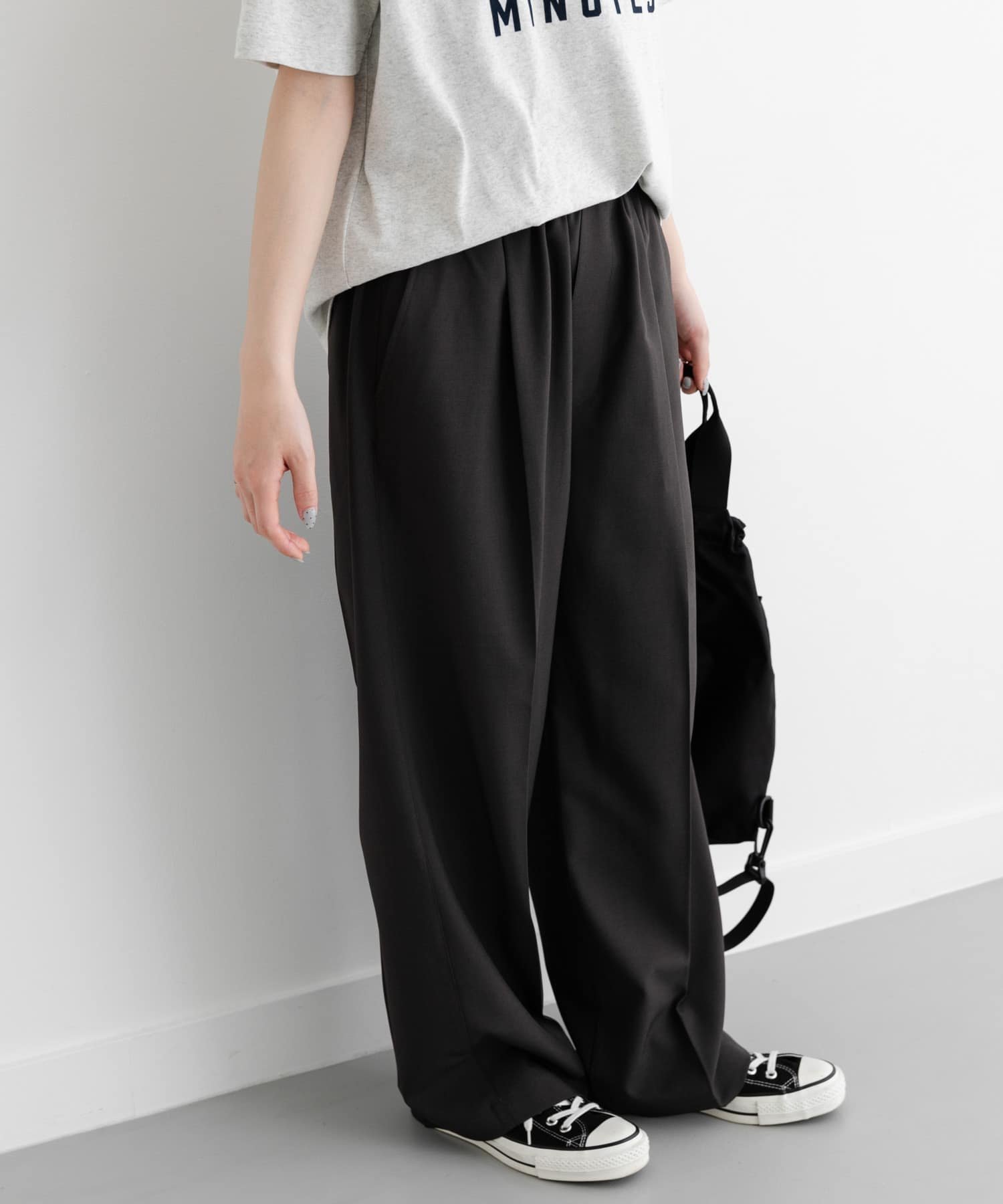 【アーバンリサーチ ドアーズ/URBAN RESEARCH DOORS】のFORK SPOON ウエストギャザーイージーパンツ インテリア・キッズ・メンズ・レディースファッション・服の通販 founy(ファニー) 　ファッション　Fashion　レディースファッション　Fashion for Women　パンツ　Pants & Trousers　2025年　2025　2025春夏・S/S　Spring/Summer 2025 SS25　とろみ　Fluid, Flowy Fabric　シンプル　Simple, Minimal　ストレッチ　Stretch, Stretchy Fabric　ストレート　Straight, Straight Cut　ベーシック　Basic, Essential　エレガント 上品　Elegant　夏　Summer　定番　Standard, Basic Item　S/S・春夏　SS, Spring/Summer, Warm Season　D.BROWN|ID: prp329100004543048 ipo3291000000032645758