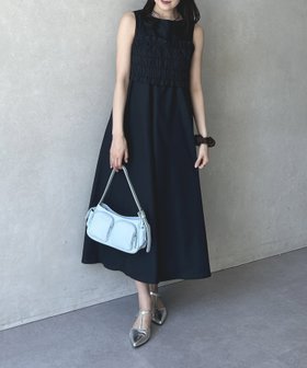 【ゼヴォン/Thevon】のシャーリングビスチェ×ノースリワンピース 人気、トレンドファッション・服の通販 founy(ファニー) ファッション Fashion レディースファッション WOMEN ワンピース Dress アクセサリー Accessories インナー Inner 春 Spring シャーリング Shirring セットアップ Set Up トレンド Trend ビスチェ Bustier フレア Flare ロング Long おすすめ Recommend エレガント 上品 Elegant 2025年 2025 2025春夏・S/S Ss,Spring/Summer,2025 |ID:prp329100004543066