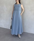 【ゼヴォン/Thevon】のシャーリングビスチェ×ノースリワンピース 人気、トレンドファッション・服の通販 founy(ファニー) ファッション Fashion レディースファッション WOMEN ワンピース Dress アクセサリー Accessories インナー Inner 春 Spring シャーリング Shirring セットアップ Set Up トレンド Trend ビスチェ Bustier フレア Flare ロング Long おすすめ Recommend エレガント 上品 Elegant 2025年 2025 2025春夏・S/S Ss,Spring/Summer,2025 thumbnail サックスブルー|ID: prp329100004543066 ipo3291000000032102192
