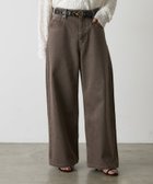 【チャオパニックティピー/CIAOPANIC TYPY】の【EVERY DENIM】【Monday】baggy denim ブラウン|ID: prp329100004543081 ipo3291000000032667703