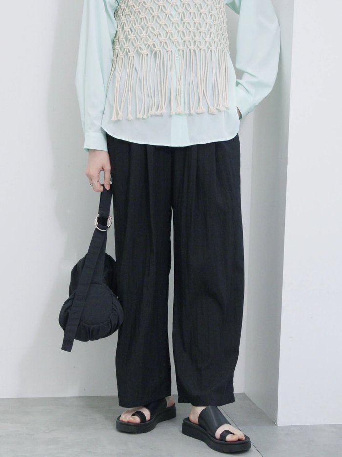 【サマンサモスモス/Samansa Mos2】の【接触冷感】タックワイドパンツ インテリア・キッズ・メンズ・レディースファッション・服の通販 founy(ファニー) https://founy.com/ 雑誌掲載アイテム Magazine Items ファッション雑誌 Fashion Magazines リー LEE ファッション Fashion レディースファッション Ladies' Fashion Online パンツ Pants 6月号 June Issue シンプル Simple 雑誌 Magazine |ID: prp329100004543117 ipo3291000000032667614